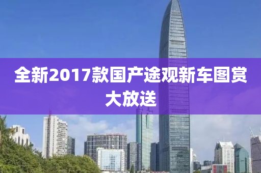 全新2017款國產(chǎn)途觀新車圖賞大放送