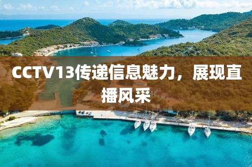 CCTV13傳遞信息魅力，展現(xiàn)直播風(fēng)采