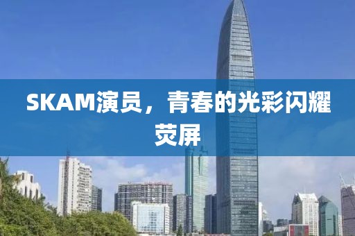 SKAM演員，青春的光彩閃耀熒屏