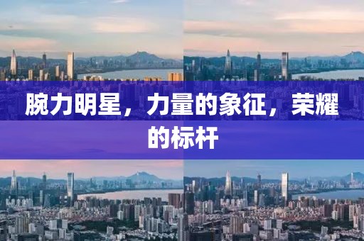 腕力明星，力量的象征，榮耀的標(biāo)桿