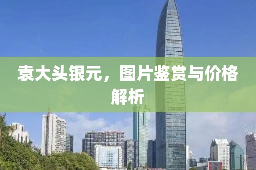 袁大頭銀元，圖片鑒賞與價格解析
