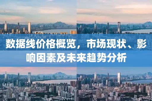 數(shù)據(jù)線價格概覽，市場現(xiàn)狀、影響因素及未來趨勢分析