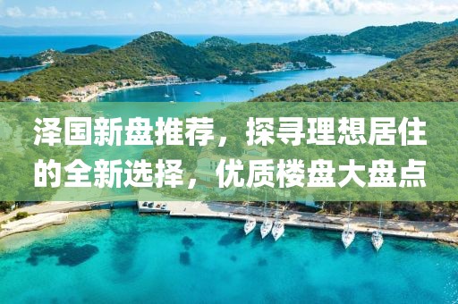 澤國新盤推薦，探尋理想居住的全新選擇，優(yōu)質(zhì)樓盤大盤點(diǎn)