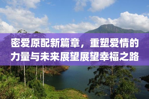 密愛原配新篇章，重塑愛情的力量與未來展望展望幸福之路