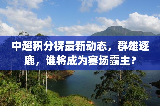 中超積分榜最新動態(tài)，群雄逐鹿，誰將成為賽場霸主？