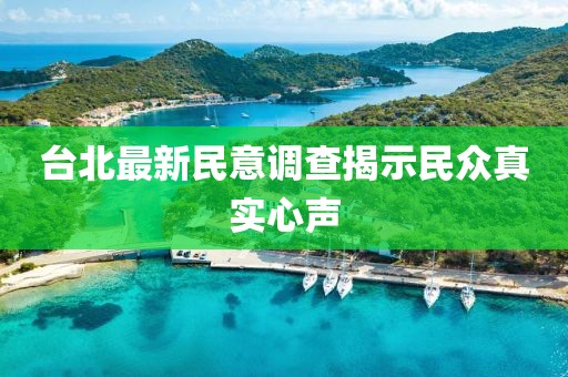 臺(tái)北最新民意調(diào)查揭示民眾真實(shí)心聲