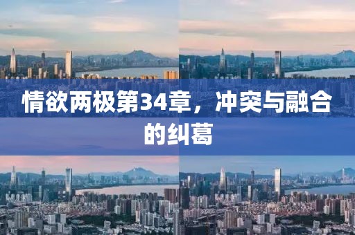 情欲兩極第34章，沖突與融合的糾葛