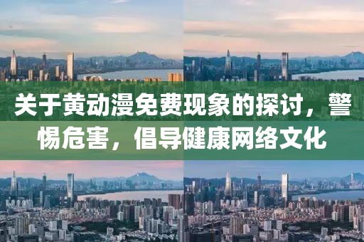 關(guān)于黃動漫免費現(xiàn)象的探討，警惕危害，倡導(dǎo)健康網(wǎng)絡(luò)文化