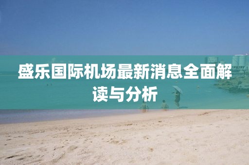 盛樂國際機場最新消息全面解讀與分析