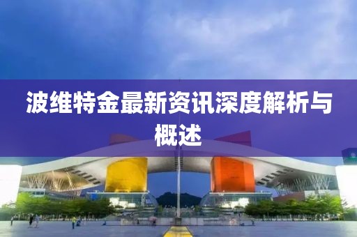 波維特金最新資訊深度解析與概述