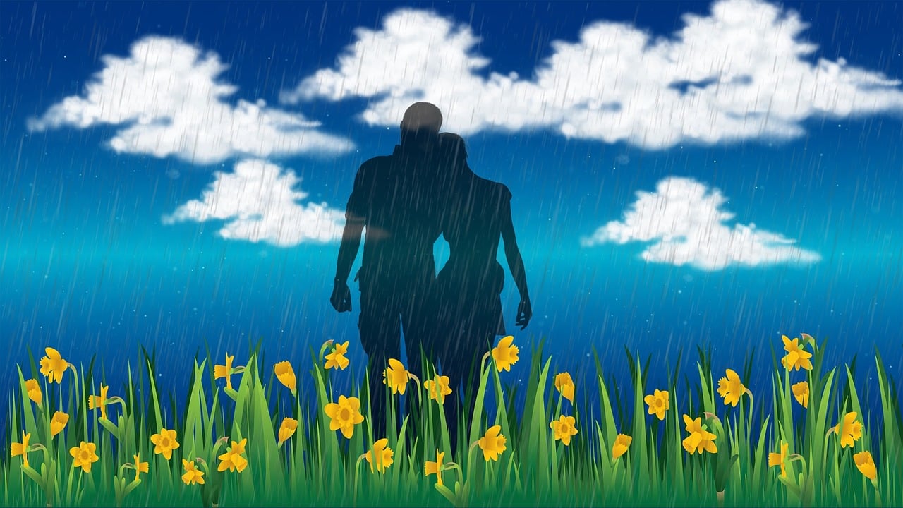 情侶動(dòng)漫圖片，唯美愛(ài)的視覺(jué)盛宴